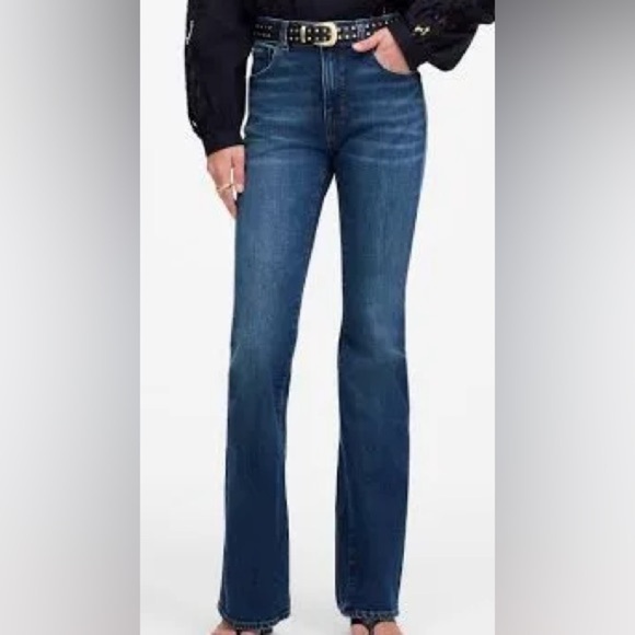 Madewell Denim - Madewell The Perfect Vintage Flare Jean Dark Wash Size 32